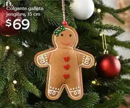 Soriana Híper Colgante galleta jengibre oferta