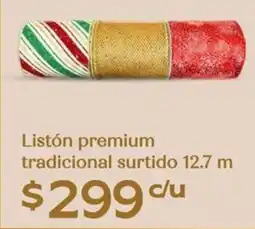 Soriana Híper Listón premium tradicional surtido oferta