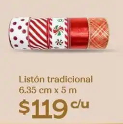 Soriana Híper Listón tradicional oferta