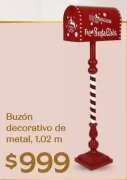 Soriana Híper Buzón decorativo de metal oferta