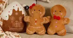 Soriana Híper Cojín peluche casa o galleta de jengibre oferta