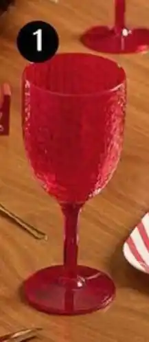 Soriana Híper Copa de plástico color rojo oferta