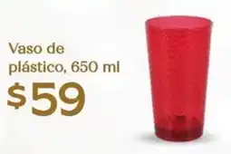 Soriana Híper Vaso de plástico oferta