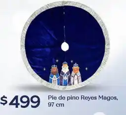 Soriana Híper Pie de pino Reyes Magos oferta