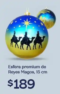 Soriana Híper Esfera premium de Reyes Magos oferta