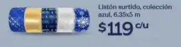 Soriana Híper Listón surtido, colección azul oferta