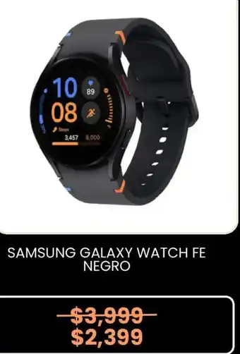 Elektra Samsung galaxy watch fe negro oferta
