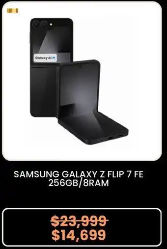 Elektra Samsung galaxy z flip 7 fe oferta
