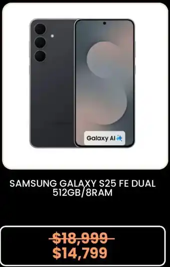 Elektra Samsung galaxy s25 fe dual oferta