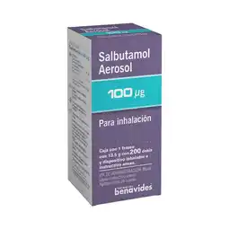 Farmacias Benavides 100 mcg Salbutamol Aerosol oferta