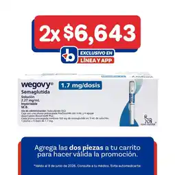 Farmacias Benavides 1.7 mg Semaglutida Solución Inyectable oferta