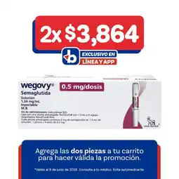 Farmacias Benavides 0.5 mg Semaglutida Solución Inyectable oferta