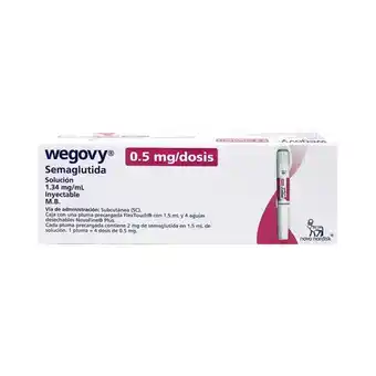 Farmacias Benavides 0.5 mg Semaglutida Solución Inyectable oferta