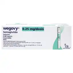Farmacias Benavides 0.25 mg Semaglutida Solución Inyectable oferta
