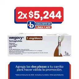 Farmacias Benavides 1 mg Semaglutida Solución Inyectable oferta