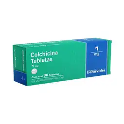 Farmacias Benavides 1 mg Colchicina oferta