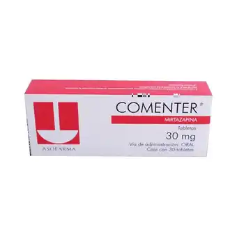 Farmacias Benavides 30 mg Mirtazapina oferta