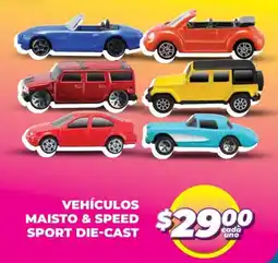 Soriana Mercado Vehículos maisto & speed sport die-cast oferta