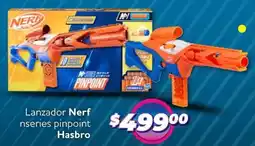 Soriana Mercado Nerf lanzador nseries pinpoint Hasbro oferta