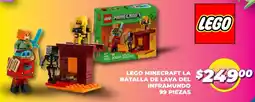 Soriana Mercado Lego minecraft la batalla de lava del inframundo oferta