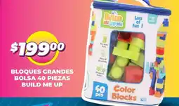 Soriana Mercado Build Me Up bloques grandes bolsa oferta