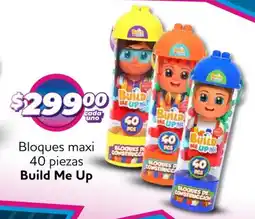 Soriana Mercado Build Me Up bloques maxi oferta