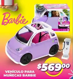Soriana Mercado Barbie vehículo para muñecas oferta