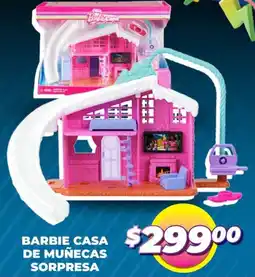 Soriana Mercado Barbie casa de muñecas sorpresa oferta