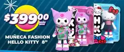 Soriana Mercado Muñeca fashion hello kitty 8" oferta