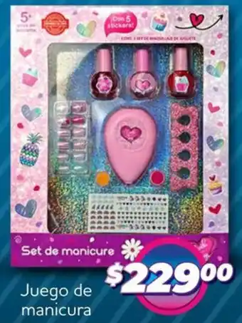 Soriana Mercado Juego de manicura oferta