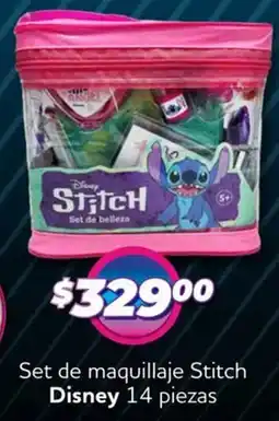Soriana Mercado Disney set de maquillaje stitch 14 piezas oferta