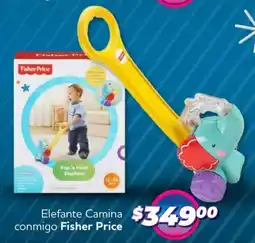 Soriana Mercado Fisher price elefante camina conmigo oferta