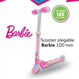 Soriana Mercado Barbie Scooter plegable oferta