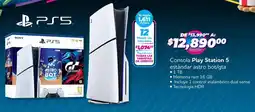 Soriana Mercado Play station 5 consola estándar astro bot/gta oferta