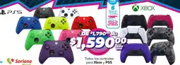 Soriana Mercado Xbox y ps5 para todos los controles oferta