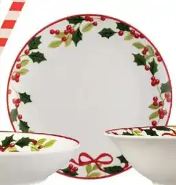 Chedraui Gibson plato trinche navidad moño 10.5" oferta