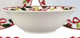 Chedraui Gibson tazón navidad moño 9" oferta