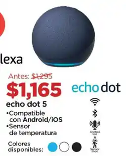 Chedraui Echo dot 5 oferta
