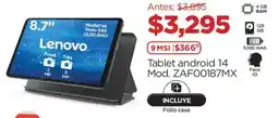 Chedraui Lenovo tablet android 14 oferta