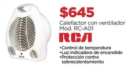 Chedraui Calefactor con ventilador oferta