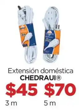 Chedraui Chedraui extensión doméstica oferta