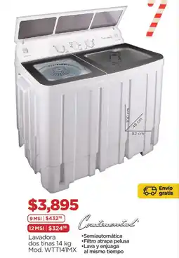 Chedraui Lavadora dos tinas oferta