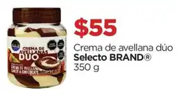 Chedraui Selecto brand crema de avellana dúo oferta