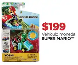 Chedraui Super mario vehículo moneda oferta