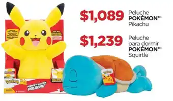 Pokémon peluche pikachu