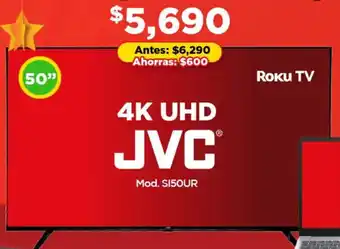 Jvc roku tv 50"