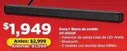 Bodega Aurrerá Sony barra de sonido HT-S100F oferta