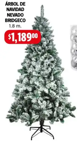 Farmacias Guadalajara Árbol de navidad nevado bridgeco oferta