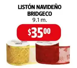 Farmacias Guadalajara Listón navideño bridgeco oferta