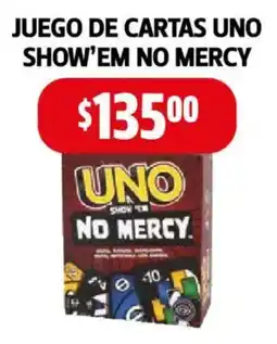 Farmacias Guadalajara Juego de cartas uno show'em no mercy oferta